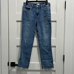 PAIGE Cindy Classic Blue Straight Leg Jeans